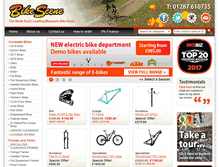 Tablet Screenshot of bikescene.co.uk